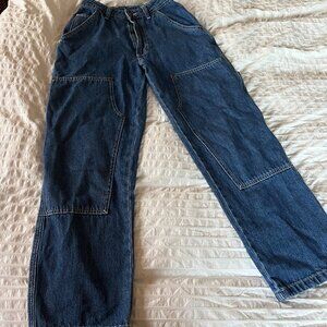 P&Co 304 Albion Carpenter Pant - Washed Denim